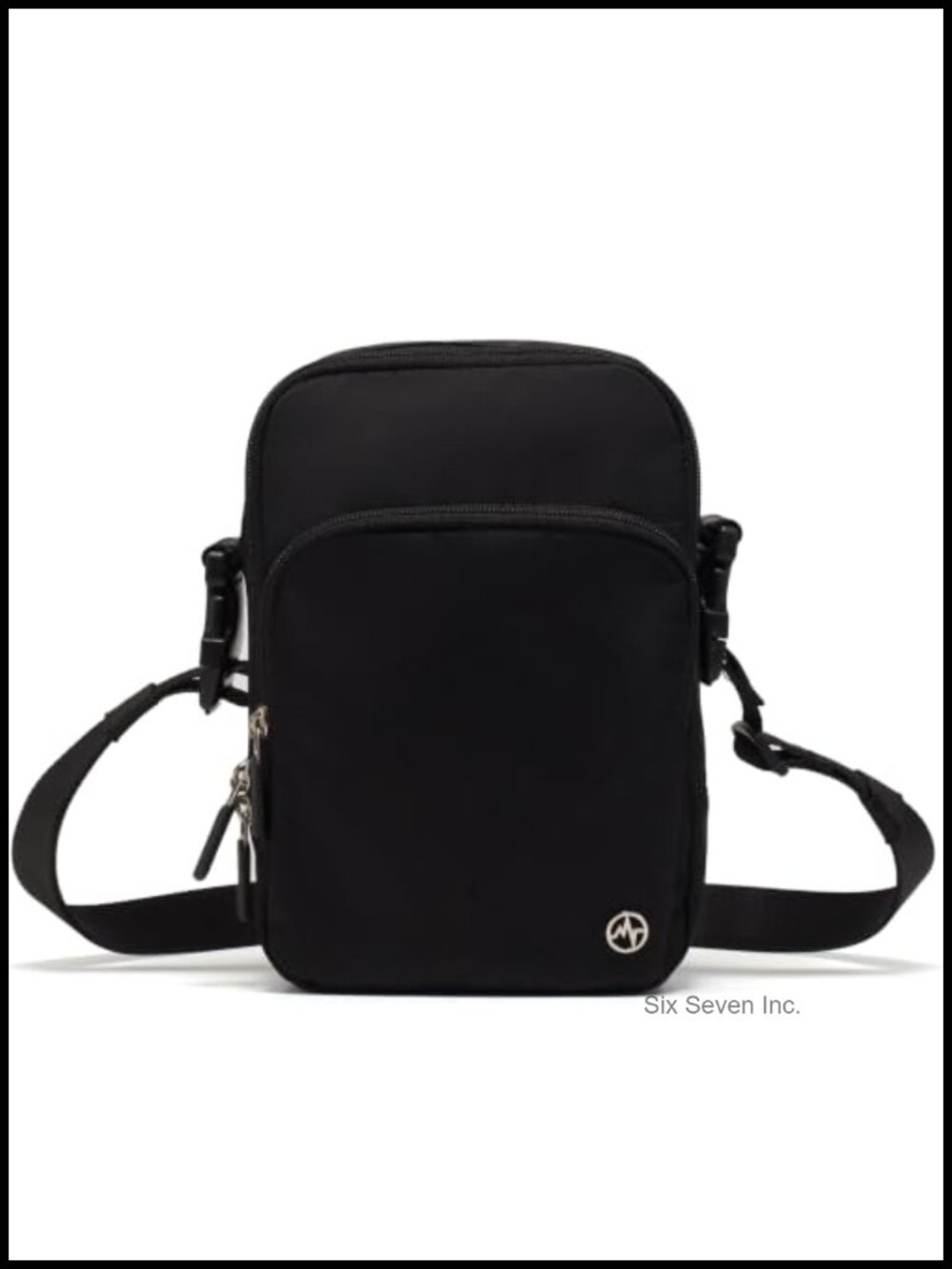 Nylon Crossbody Sling Bag Unisex Adjustable Strap Small